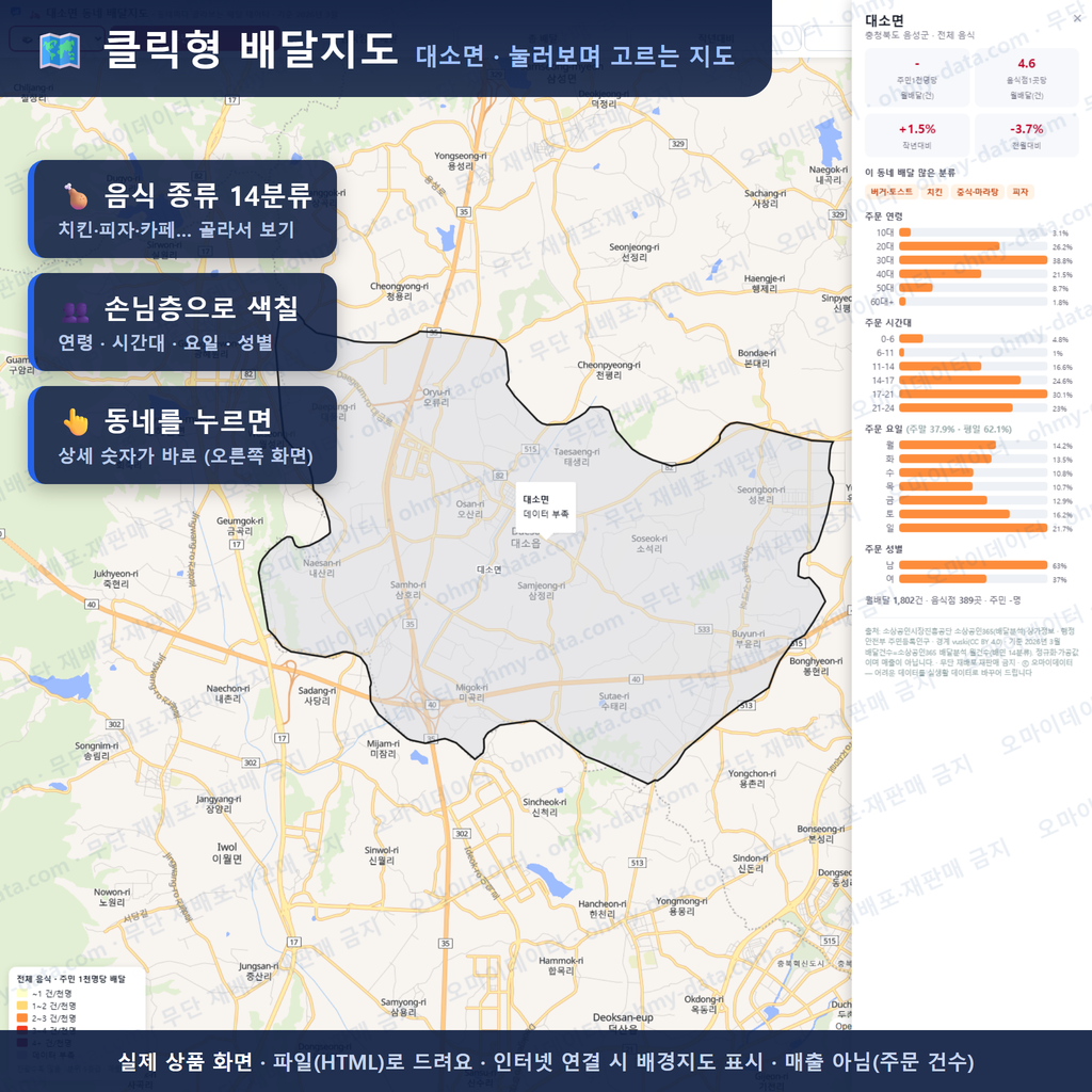 인터랙티브 지도 미리보기(실제 상품은 클릭형 HTML)
