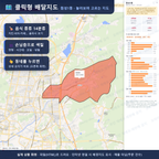 인터랙티브 지도 미리보기(실제 상품은 클릭형 HTML)