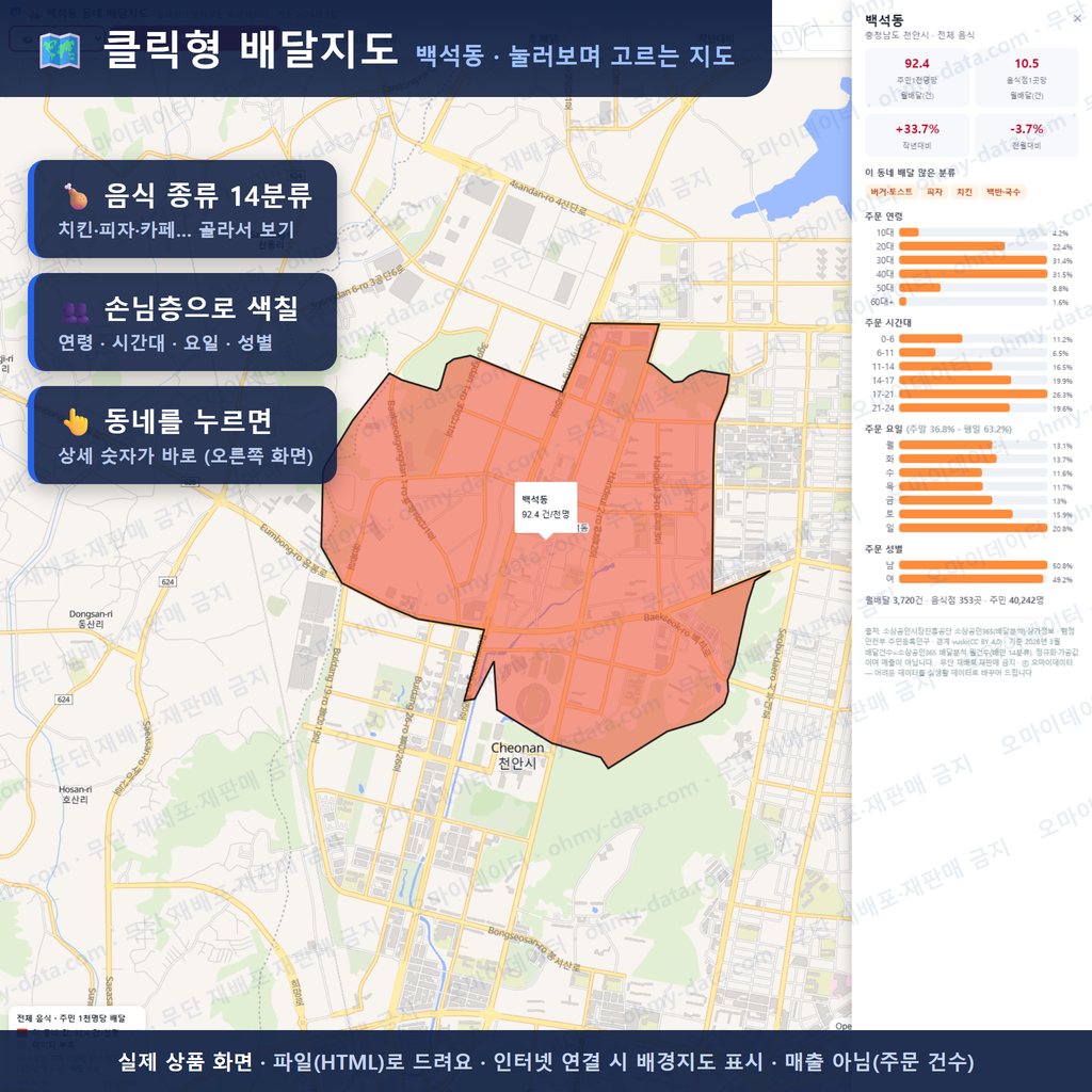 인터랙티브 지도 미리보기(실제 상품은 클릭형 HTML)