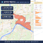 인터랙티브 지도 미리보기(실제 상품은 클릭형 HTML)