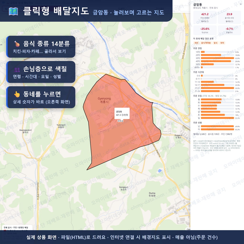 인터랙티브 지도 미리보기(실제 상품은 클릭형 HTML)
