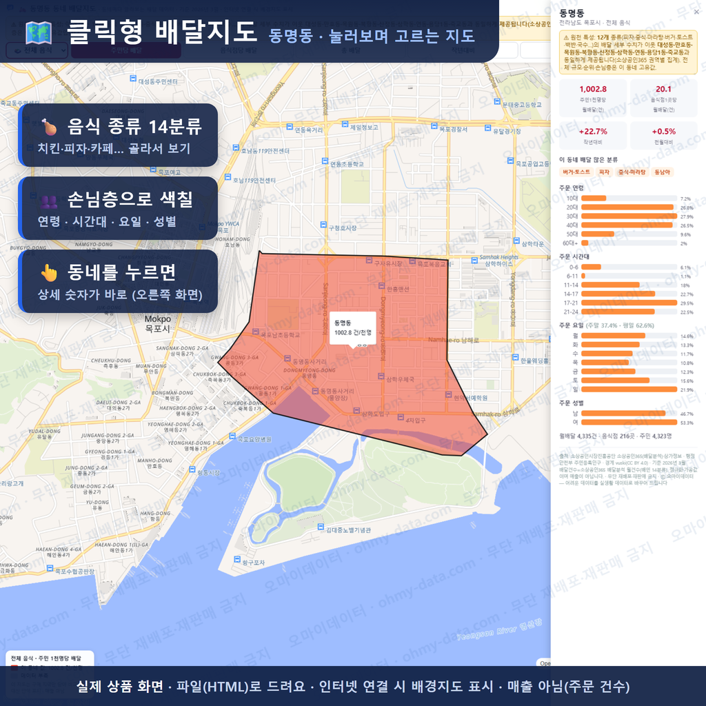 인터랙티브 지도 미리보기(실제 상품은 클릭형 HTML)