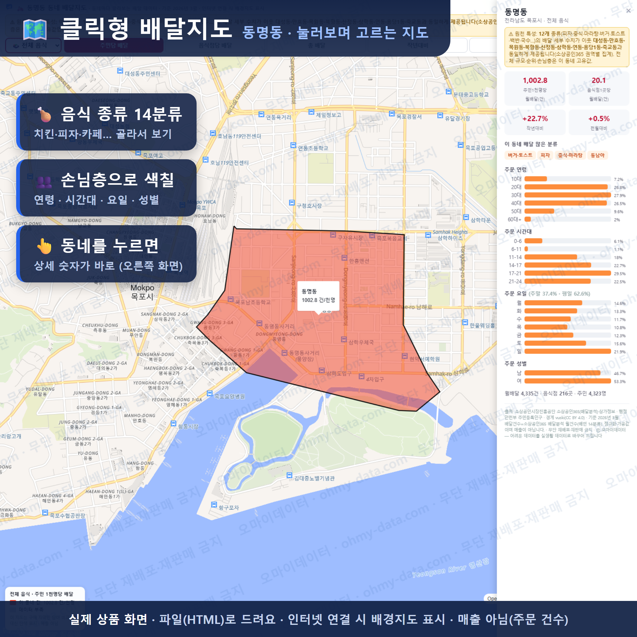 인터랙티브 지도 미리보기(실제 상품은 클릭형 HTML)