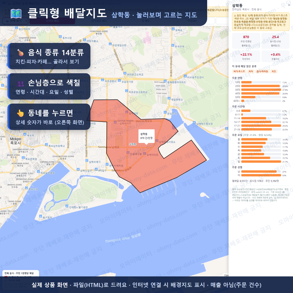 인터랙티브 지도 미리보기(실제 상품은 클릭형 HTML)