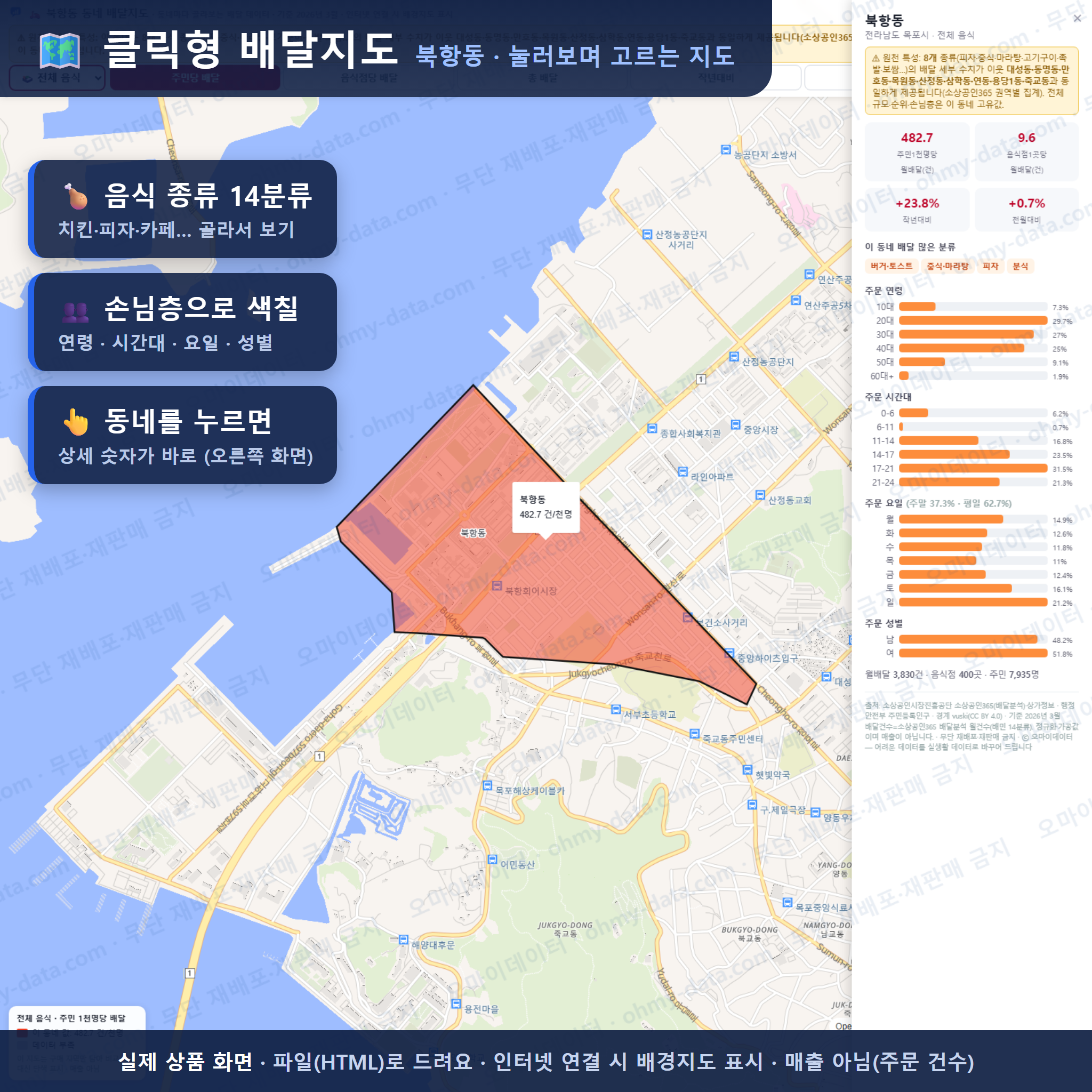 인터랙티브 지도 미리보기(실제 상품은 클릭형 HTML)
