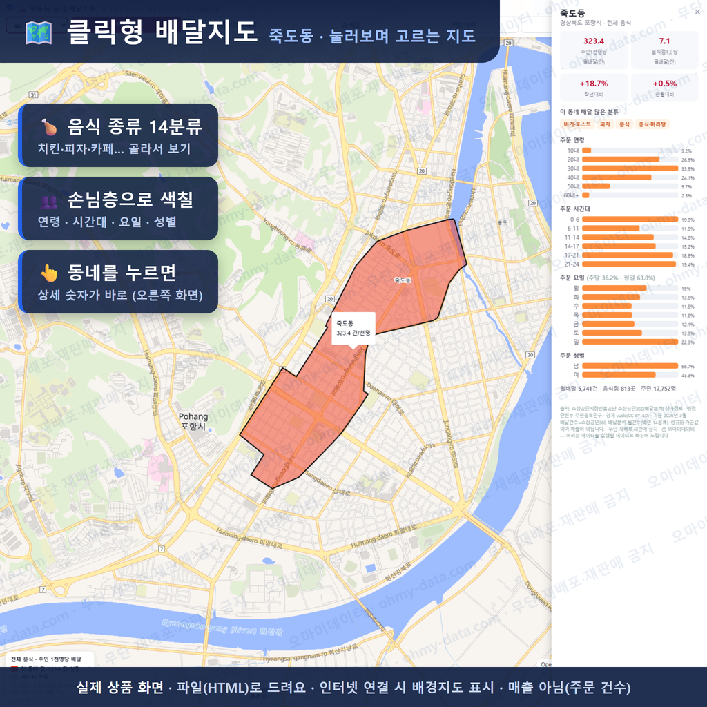 인터랙티브 지도 미리보기(실제 상품은 클릭형 HTML)
