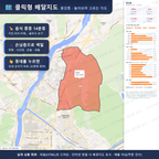 인터랙티브 지도 미리보기(실제 상품은 클릭형 HTML)