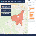 인터랙티브 지도 미리보기(실제 상품은 클릭형 HTML)