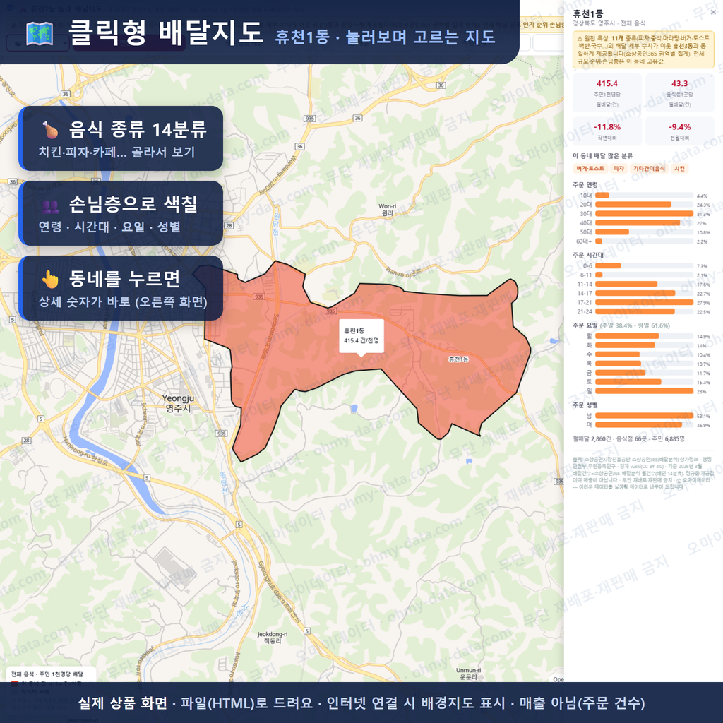 인터랙티브 지도 미리보기(실제 상품은 클릭형 HTML)