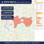 인터랙티브 지도 미리보기(실제 상품은 클릭형 HTML)