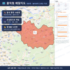 인터랙티브 지도 미리보기(실제 상품은 클릭형 HTML)