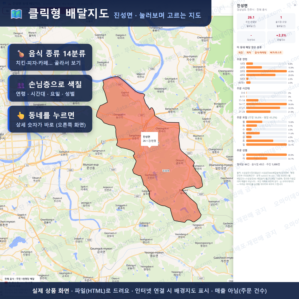 인터랙티브 지도 미리보기(실제 상품은 클릭형 HTML)