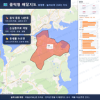 인터랙티브 지도 미리보기(실제 상품은 클릭형 HTML)