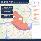 인터랙티브 지도 미리보기(실제 상품은 클릭형 HTML)