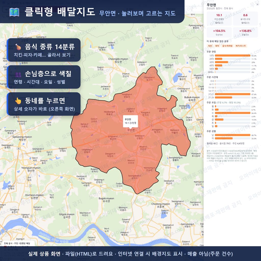인터랙티브 지도 미리보기(실제 상품은 클릭형 HTML)