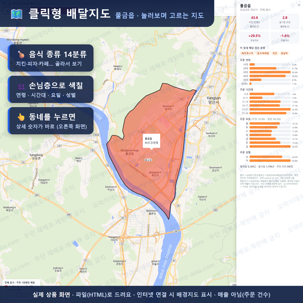 인터랙티브 지도 미리보기(실제 상품은 클릭형 HTML)