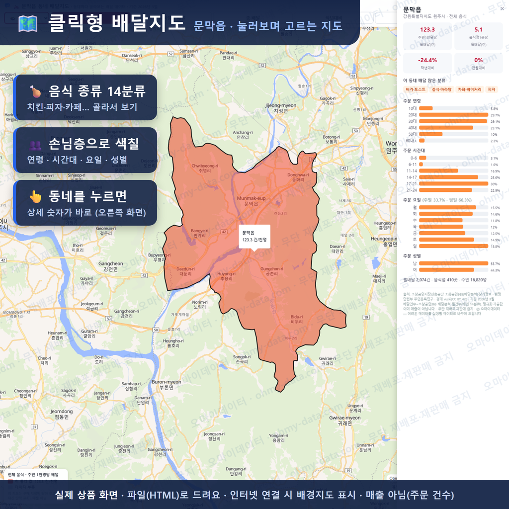 인터랙티브 지도 미리보기(실제 상품은 클릭형 HTML)