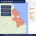 인터랙티브 지도 미리보기(실제 상품은 클릭형 HTML)