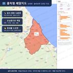 인터랙티브 지도 미리보기(실제 상품은 클릭형 HTML)