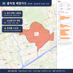 인터랙티브 지도 미리보기(실제 상품은 클릭형 HTML)