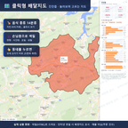인터랙티브 지도 미리보기(실제 상품은 클릭형 HTML)