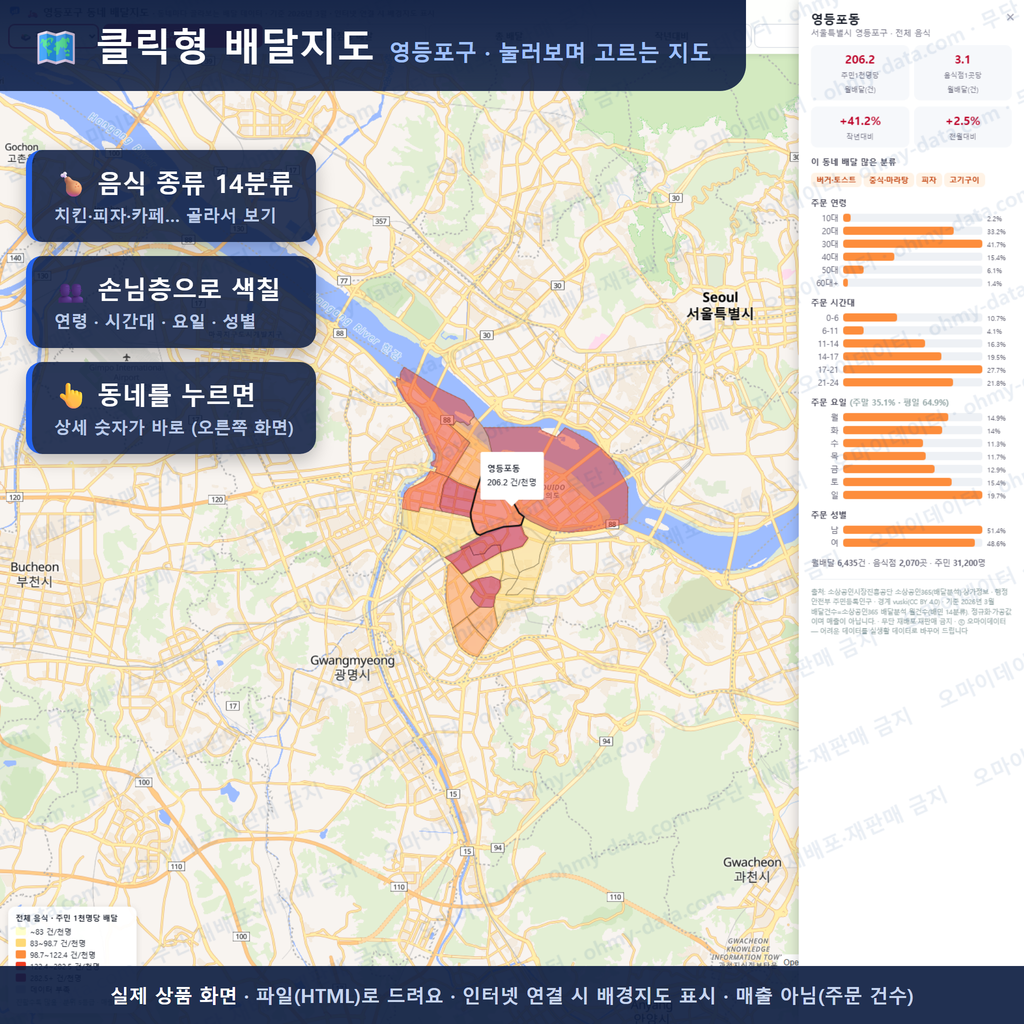 인터랙티브 지도 미리보기(실제 상품은 클릭형 HTML)