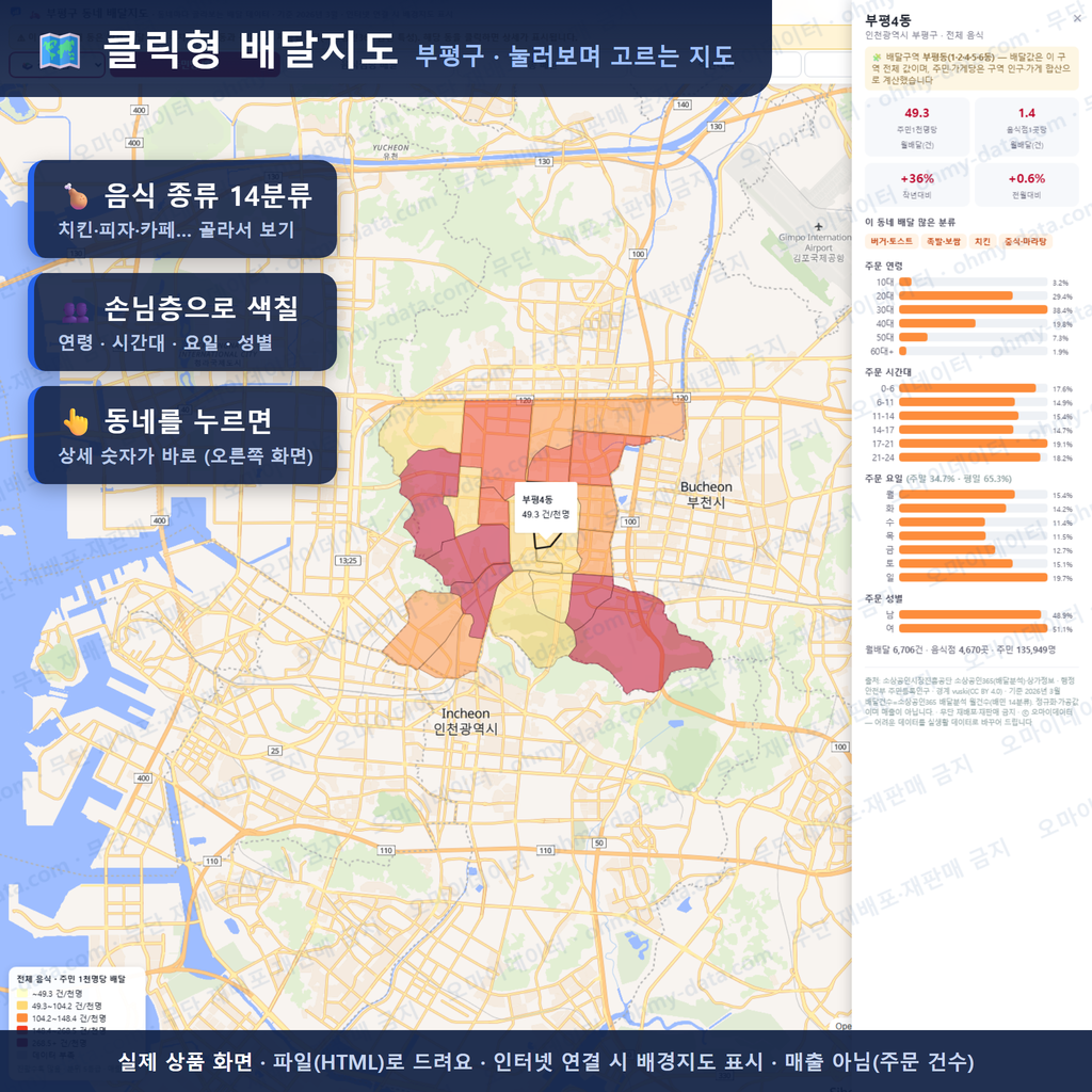 인터랙티브 지도 미리보기(실제 상품은 클릭형 HTML)