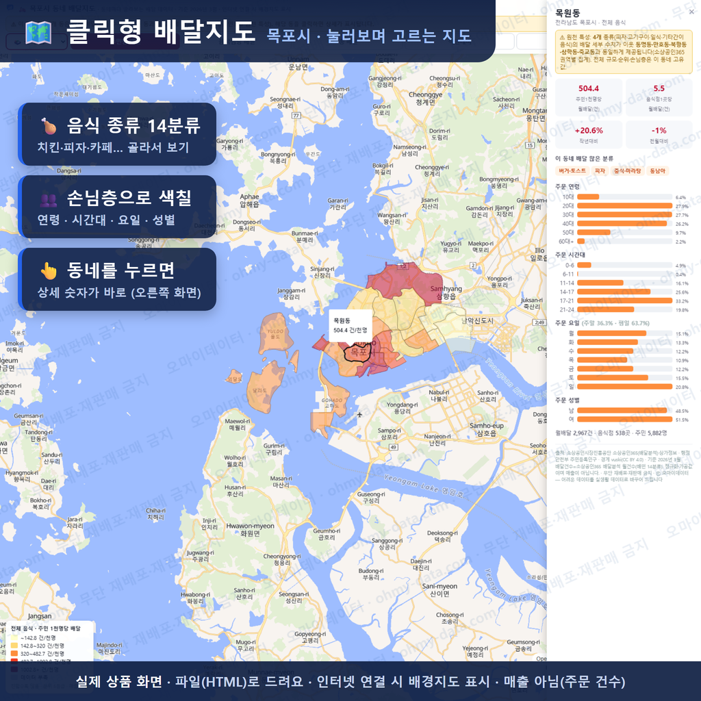 인터랙티브 지도 미리보기(실제 상품은 클릭형 HTML)