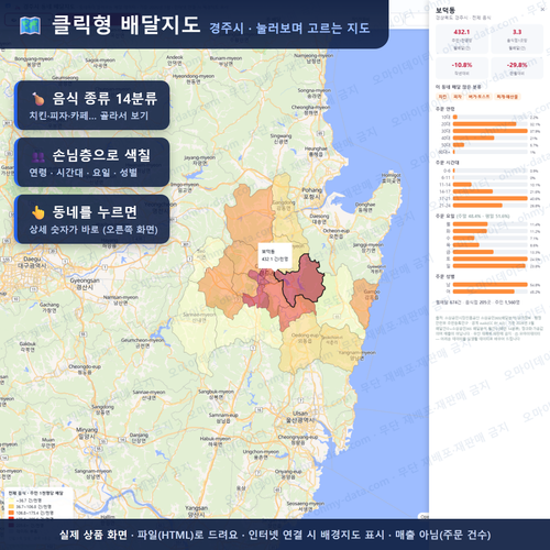 인터랙티브 지도 미리보기(실제 상품은 클릭형 HTML)