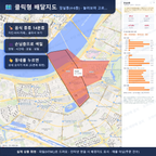 인터랙티브 지도 미리보기(실제 상품은 클릭형 HTML)