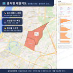 인터랙티브 지도 미리보기(실제 상품은 클릭형 HTML)
