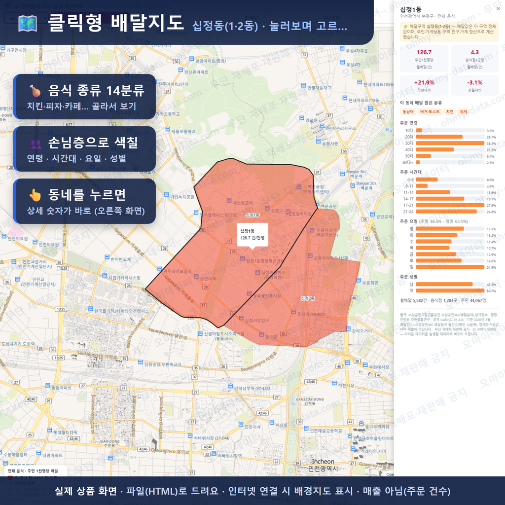 인터랙티브 지도 미리보기(실제 상품은 클릭형 HTML)