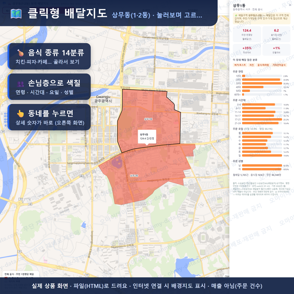 인터랙티브 지도 미리보기(실제 상품은 클릭형 HTML)