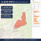인터랙티브 지도 미리보기(실제 상품은 클릭형 HTML)