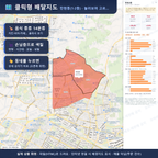 인터랙티브 지도 미리보기(실제 상품은 클릭형 HTML)