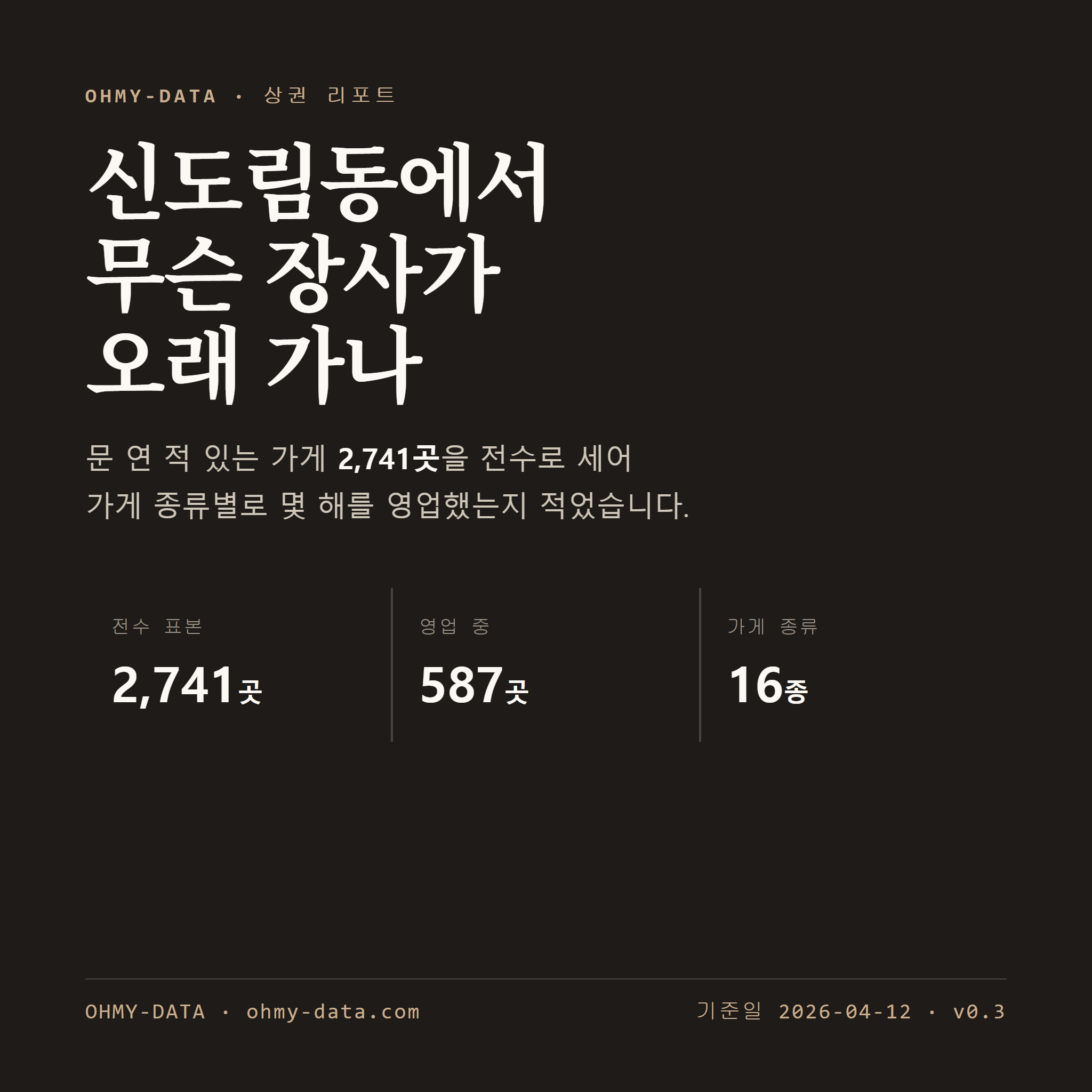 신도림동 표지