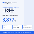 다정동 대중교통 입지팩 표지