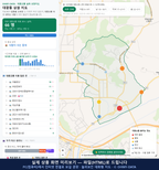 인터랙티브 지도 미리보기(실제 상품은 클릭형 HTML)