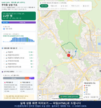 인터랙티브 지도 미리보기(실제 상품은 클릭형 HTML)