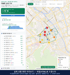 인터랙티브 지도 미리보기(실제 상품은 클릭형 HTML)