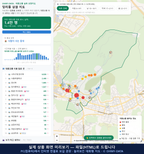 인터랙티브 지도 미리보기(실제 상품은 클릭형 HTML)