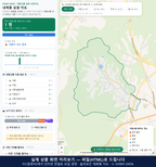 인터랙티브 지도 미리보기(실제 상품은 클릭형 HTML)