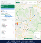 인터랙티브 지도 미리보기(실제 상품은 클릭형 HTML)