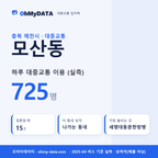 모산동 대중교통 입지팩 표지