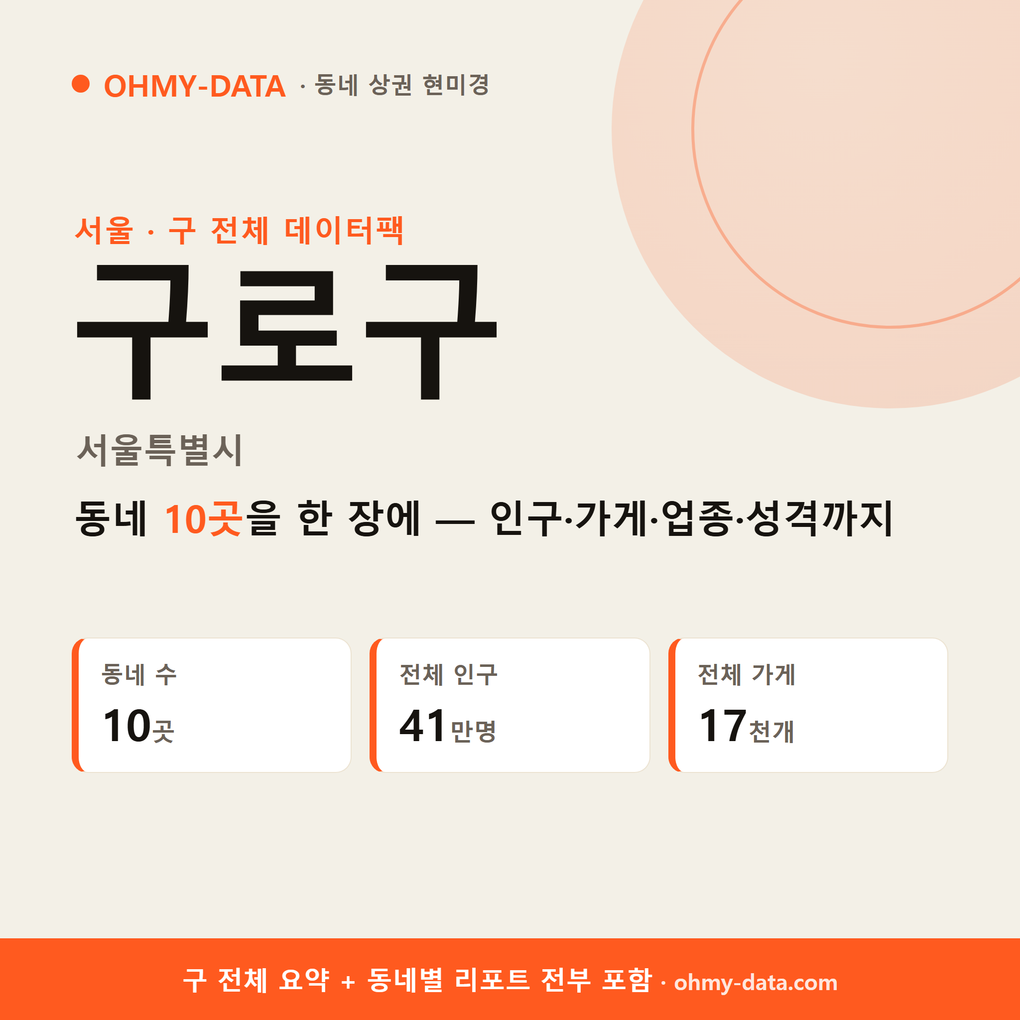 구로구 상권 데이터팩
