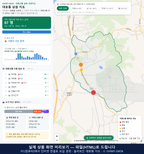 인터랙티브 지도 미리보기(실제 상품은 클릭형 HTML)