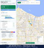 인터랙티브 지도 미리보기(실제 상품은 클릭형 HTML)